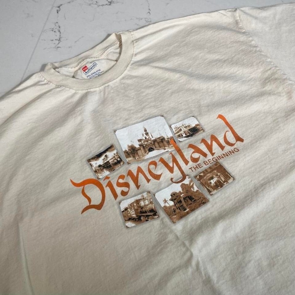 Vintage Disneyland "The Beginning" Tee 2XL | Rare Ape Pen Publishing Disney